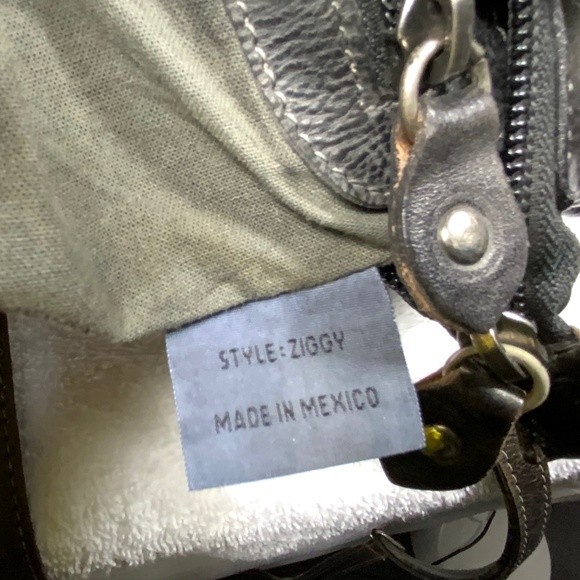 Bed Stu Ziggy Black Leather Crossbody Belt Bag - Picture 16 of 16